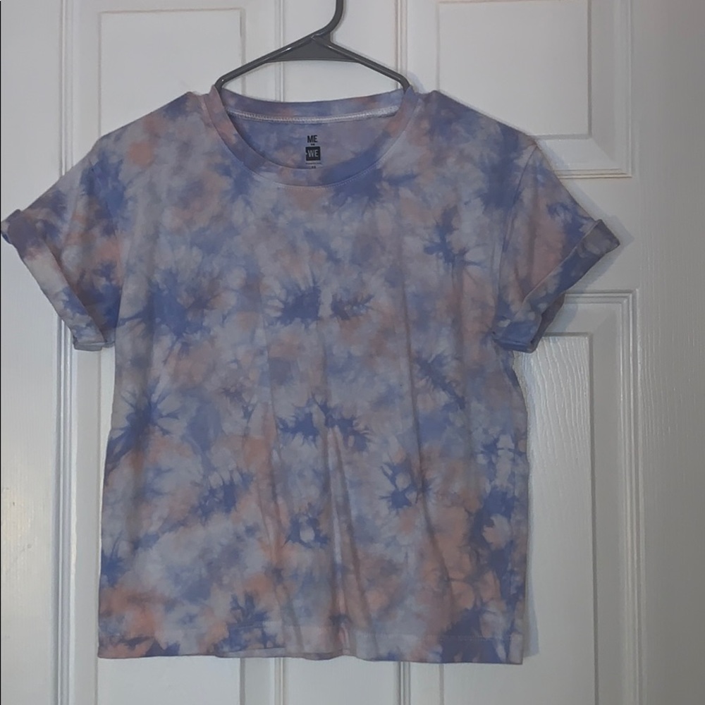 Tie dye short sleeve